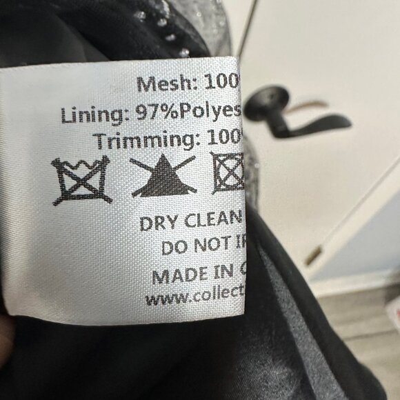 ModCloth x Collectif Stun&Done Florence Swing Dress Black and Silver US16 - Picture 7 of 10